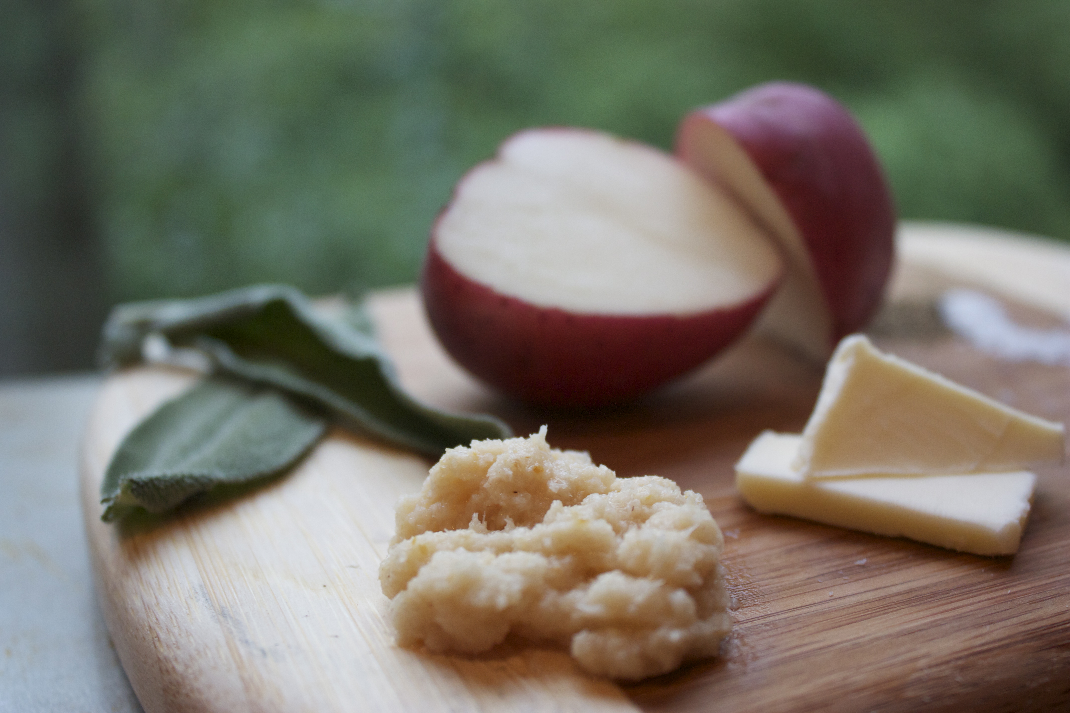 Mashed Potatoes with Horseradish and Sage Brown Butter