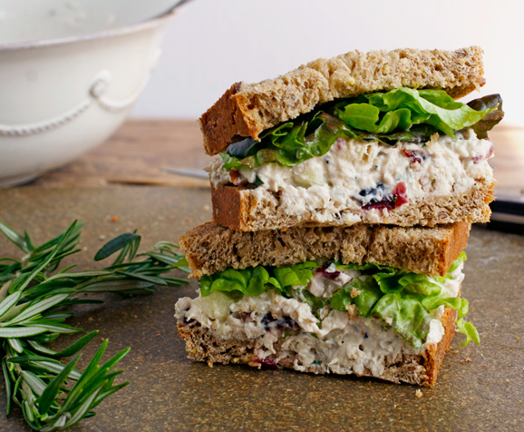 Cranberry Pecan Chicken Salad
