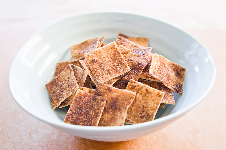 CinnamonSugar Pita Chips Recipe on Food52