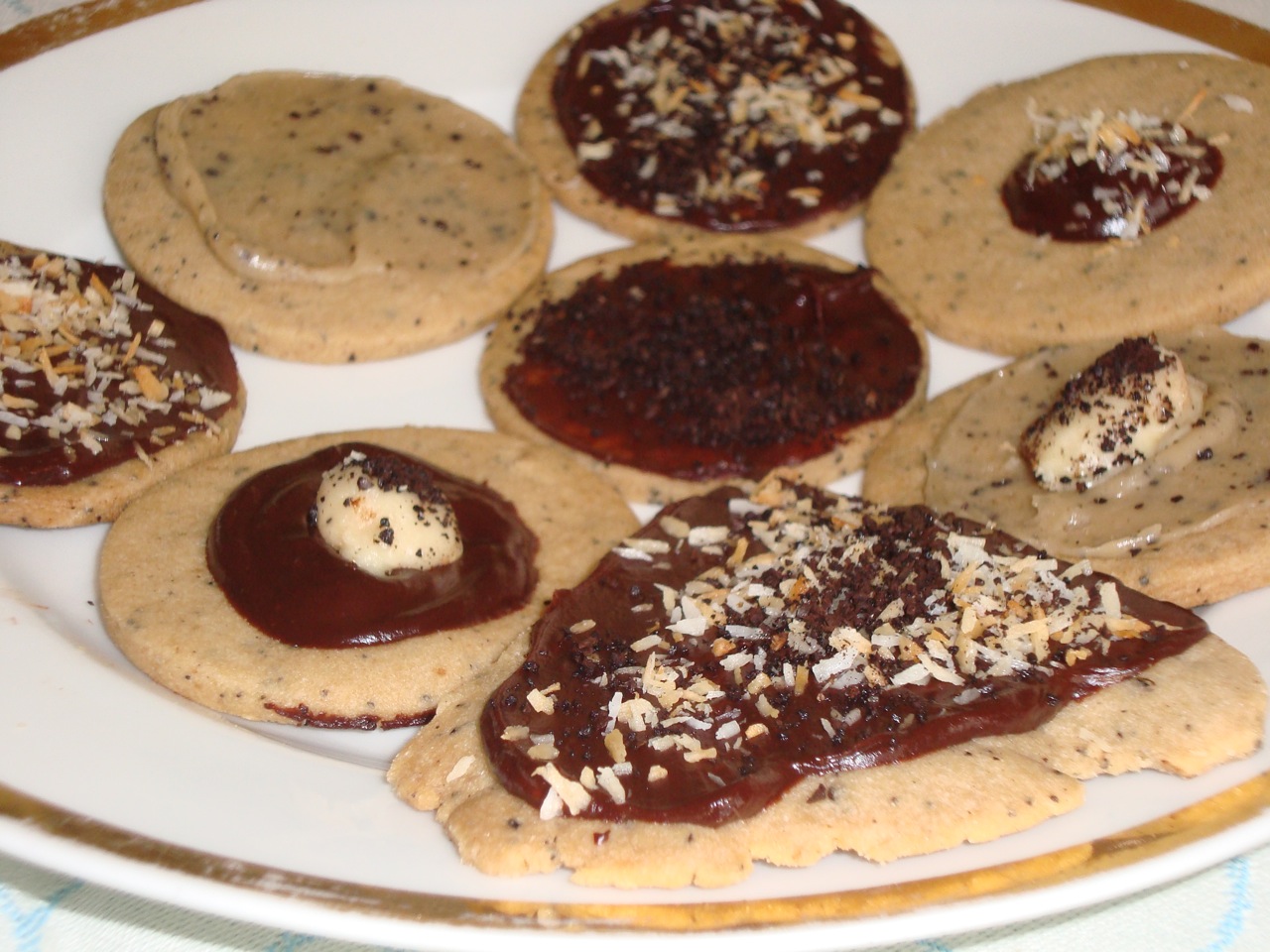 Coffee Shortbread with Many Options recipe on