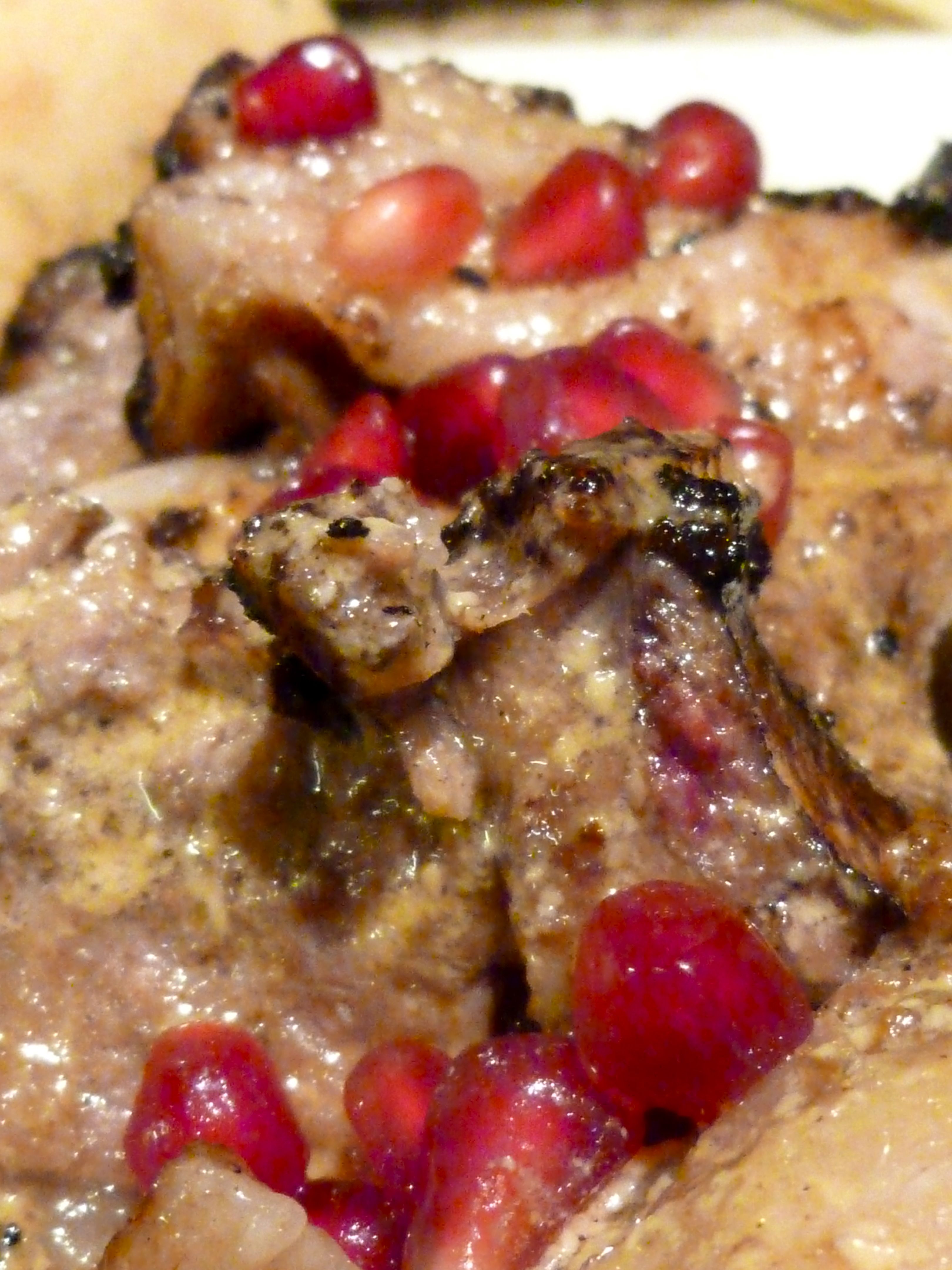 Wide Awake Rack of Lamb with Coffee Pomegranate Cream Sauce recipe on