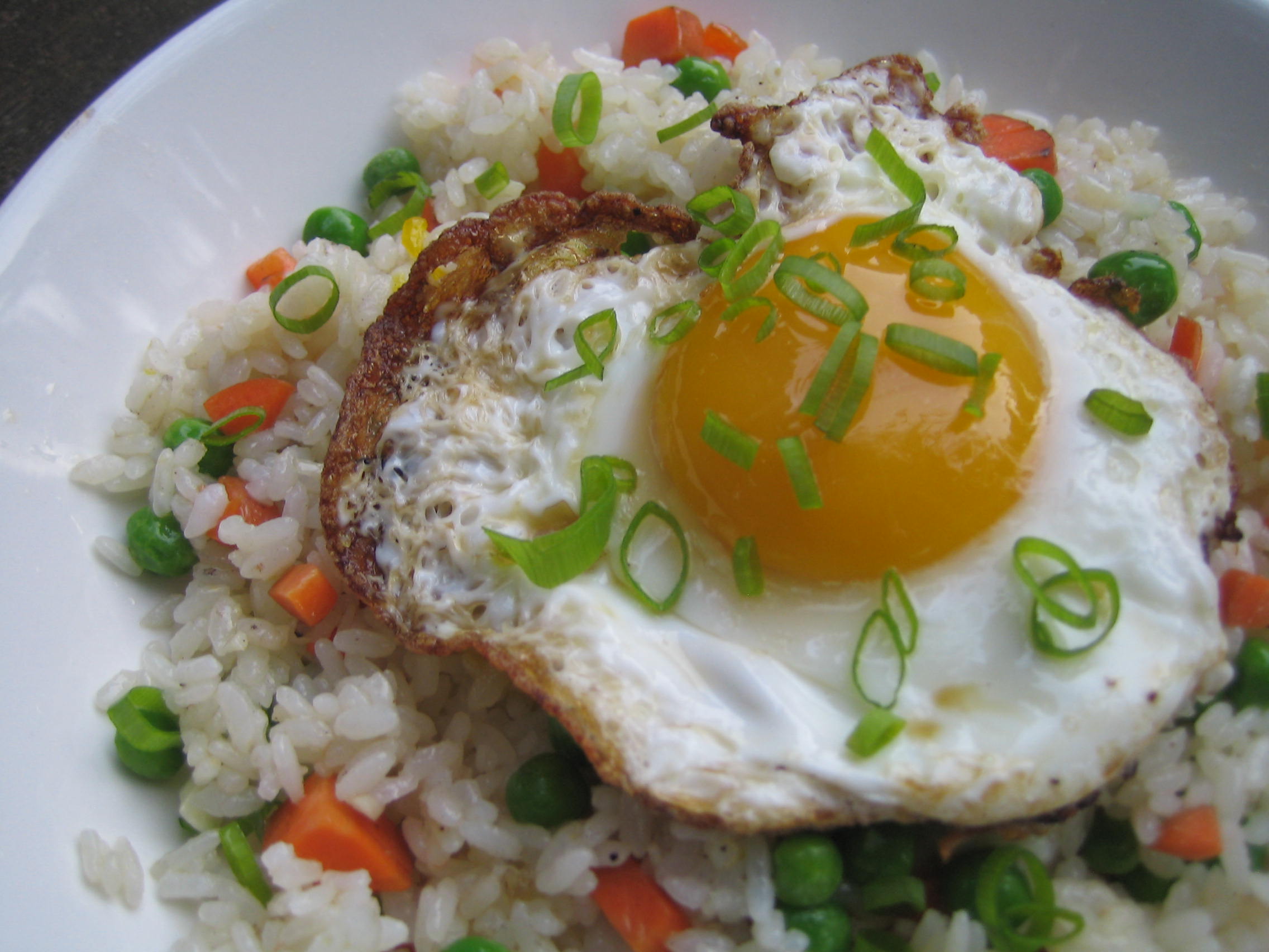 Crispy Fried Eggs on Garlic Fried Rice Recipe on Food52