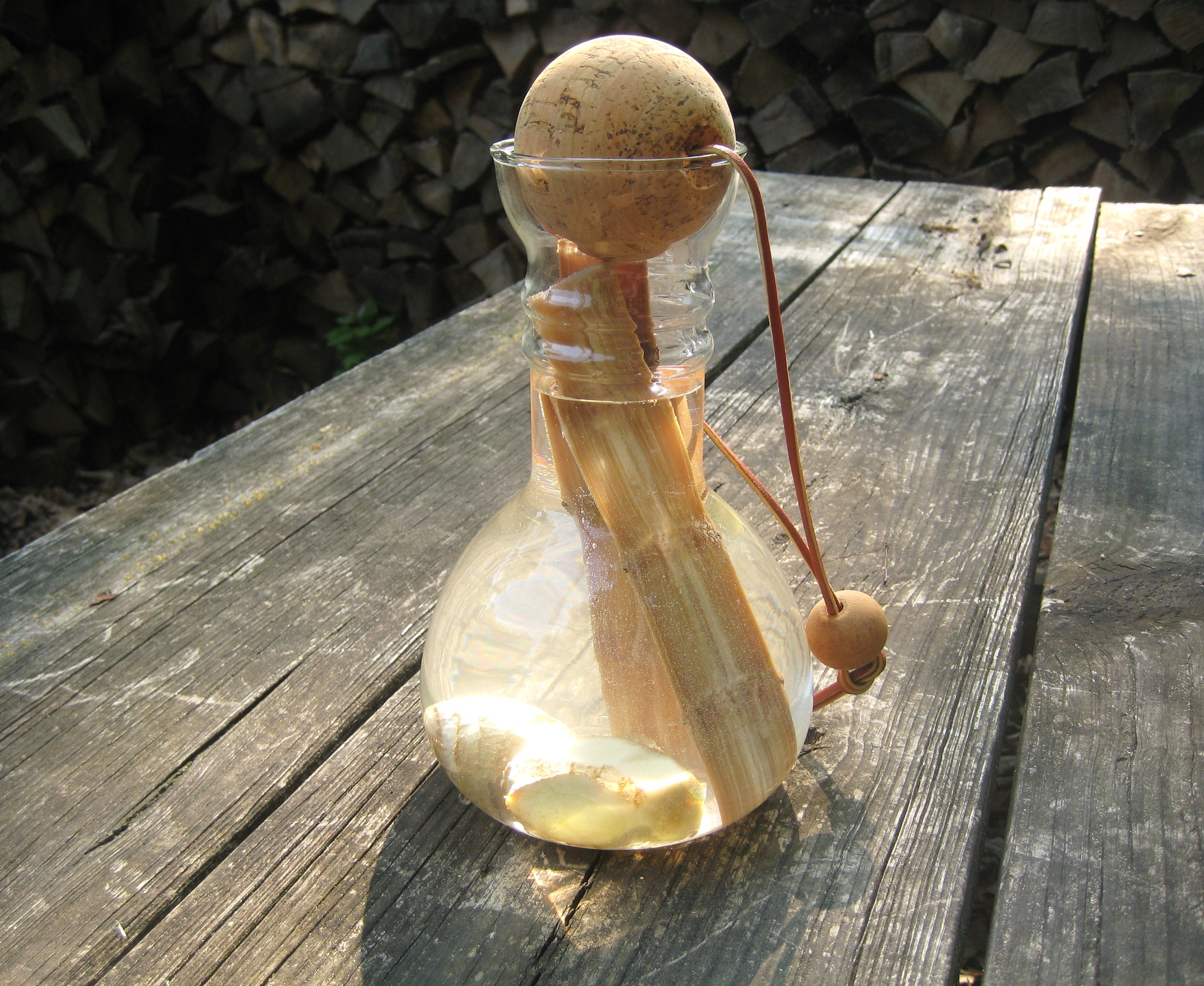 Sugar Cane and Ginger Infused Vodka recipe on