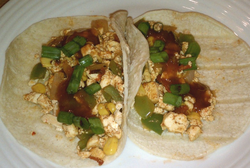 Tofu Scramble Tacos