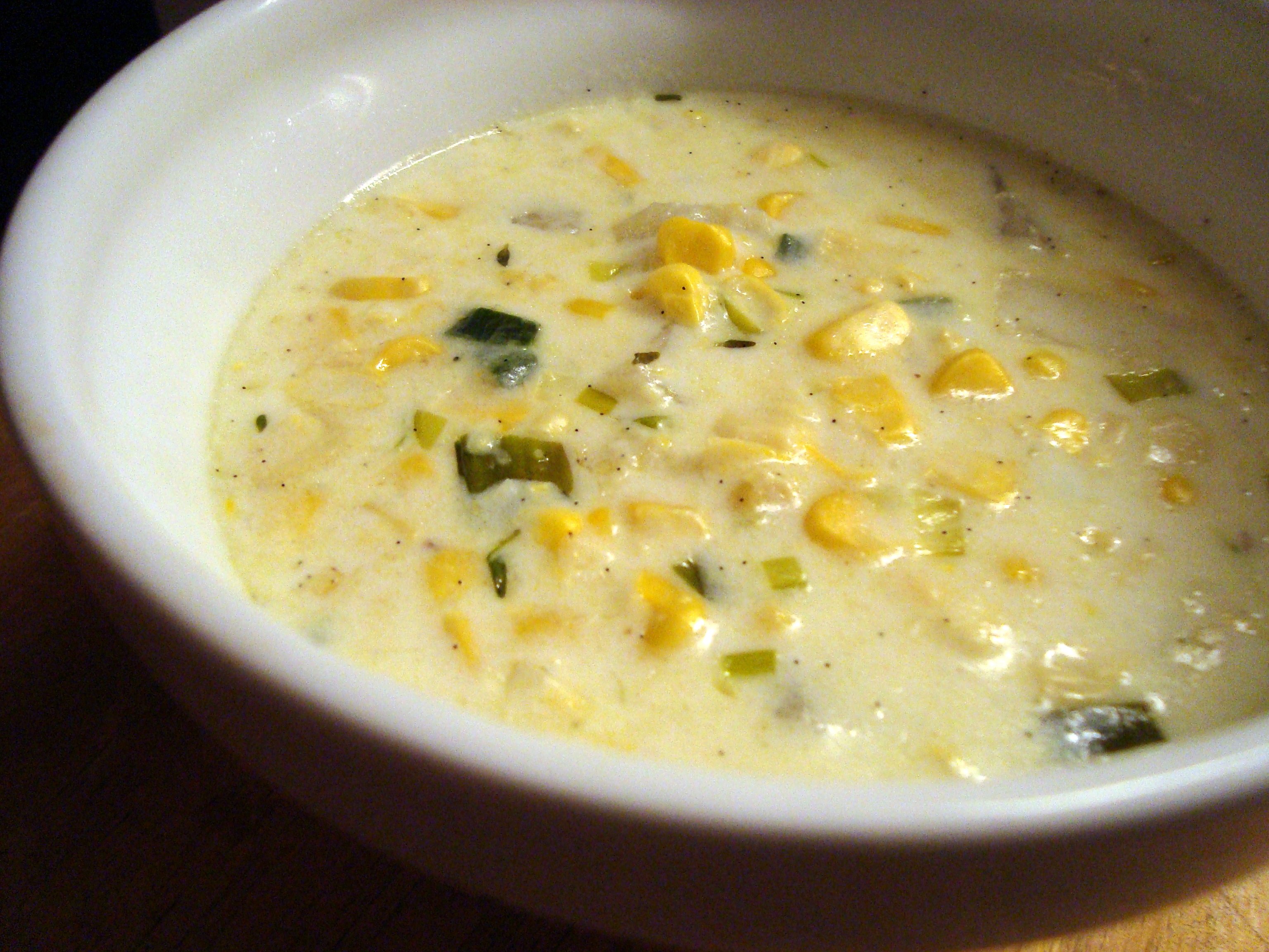 Corn Chowder Recipe — Dishmaps