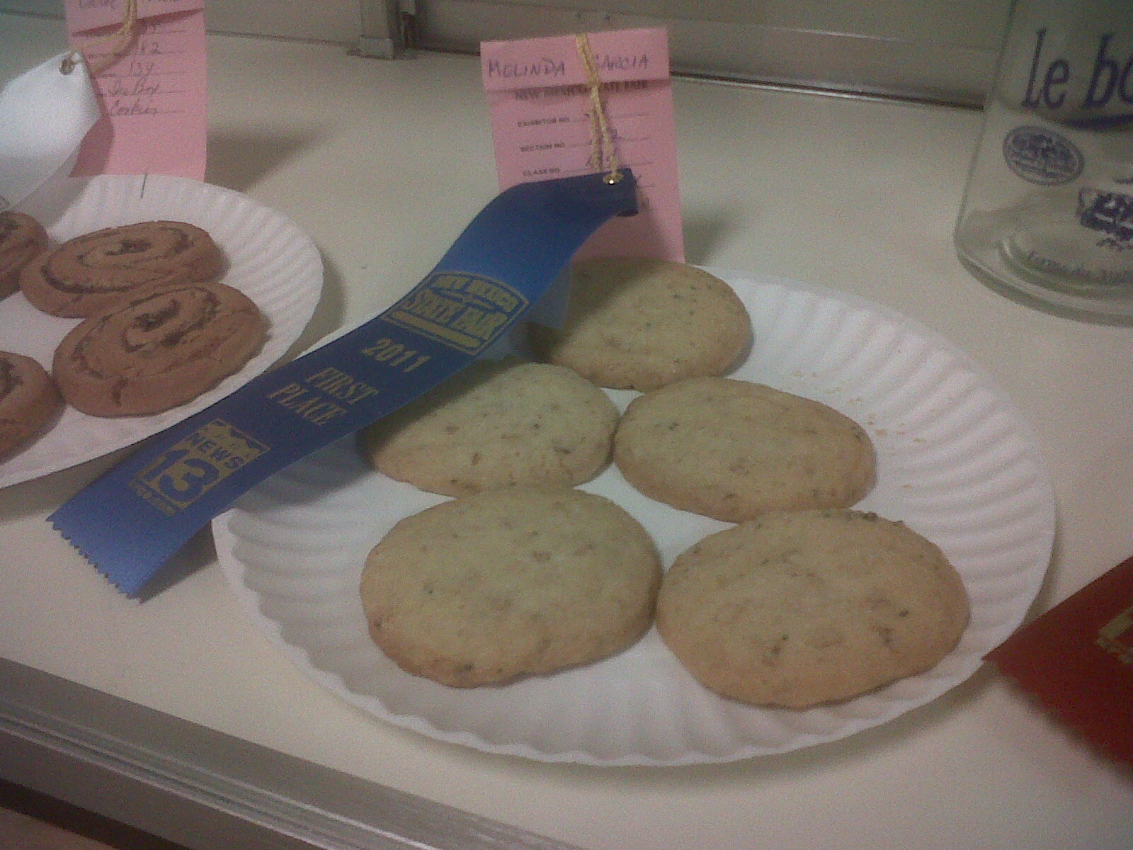 Rosemary Piñon Ice Box Cookies
