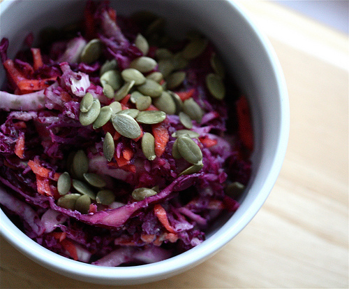 Beet and Red Cabbage Salad