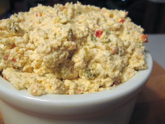 Spicy Chevre Pimiento Cheese