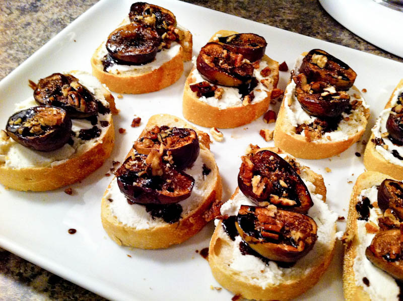 Fig & Goat Cheese Crostini