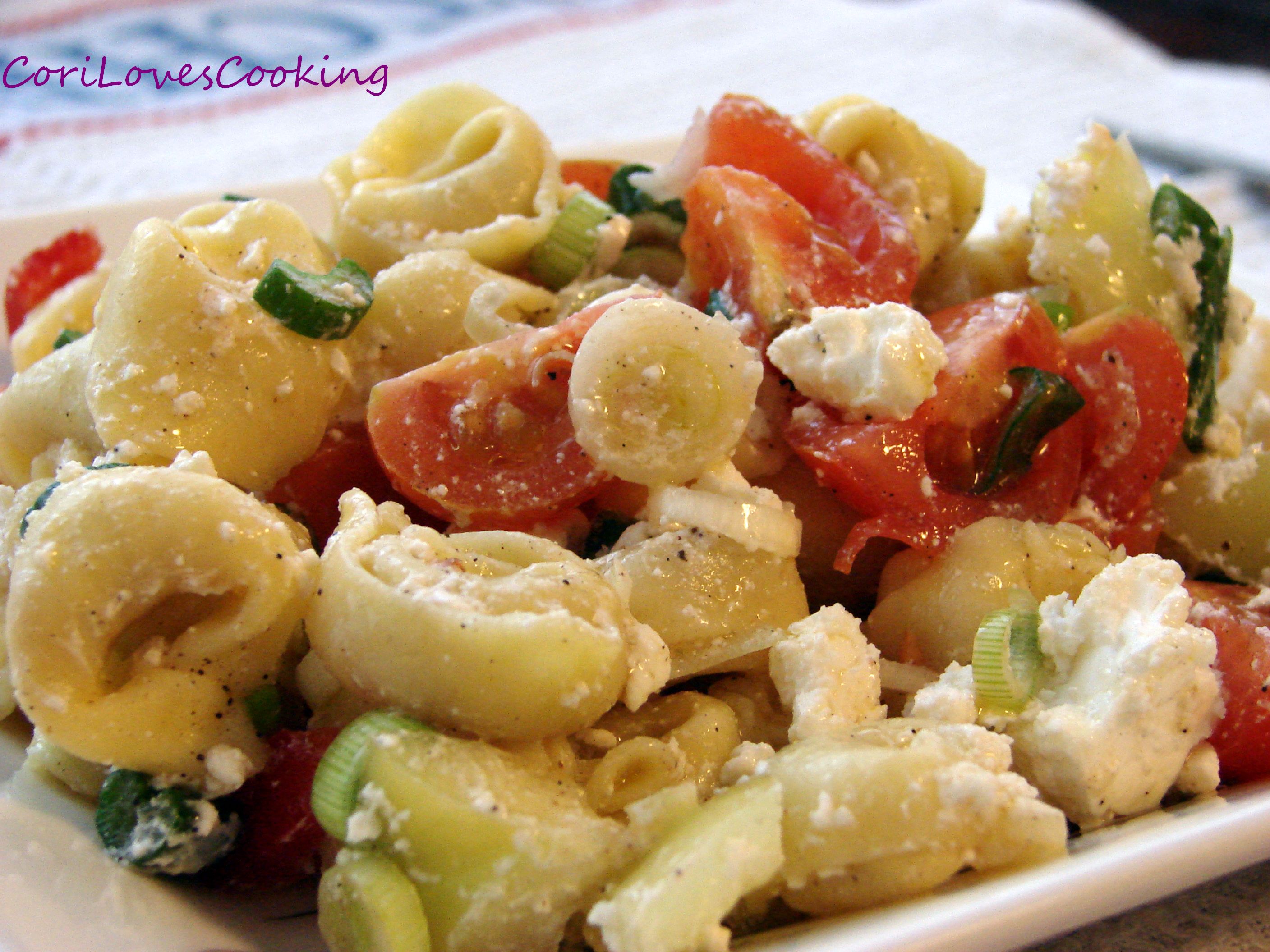 Tortellini Salad with Veggies