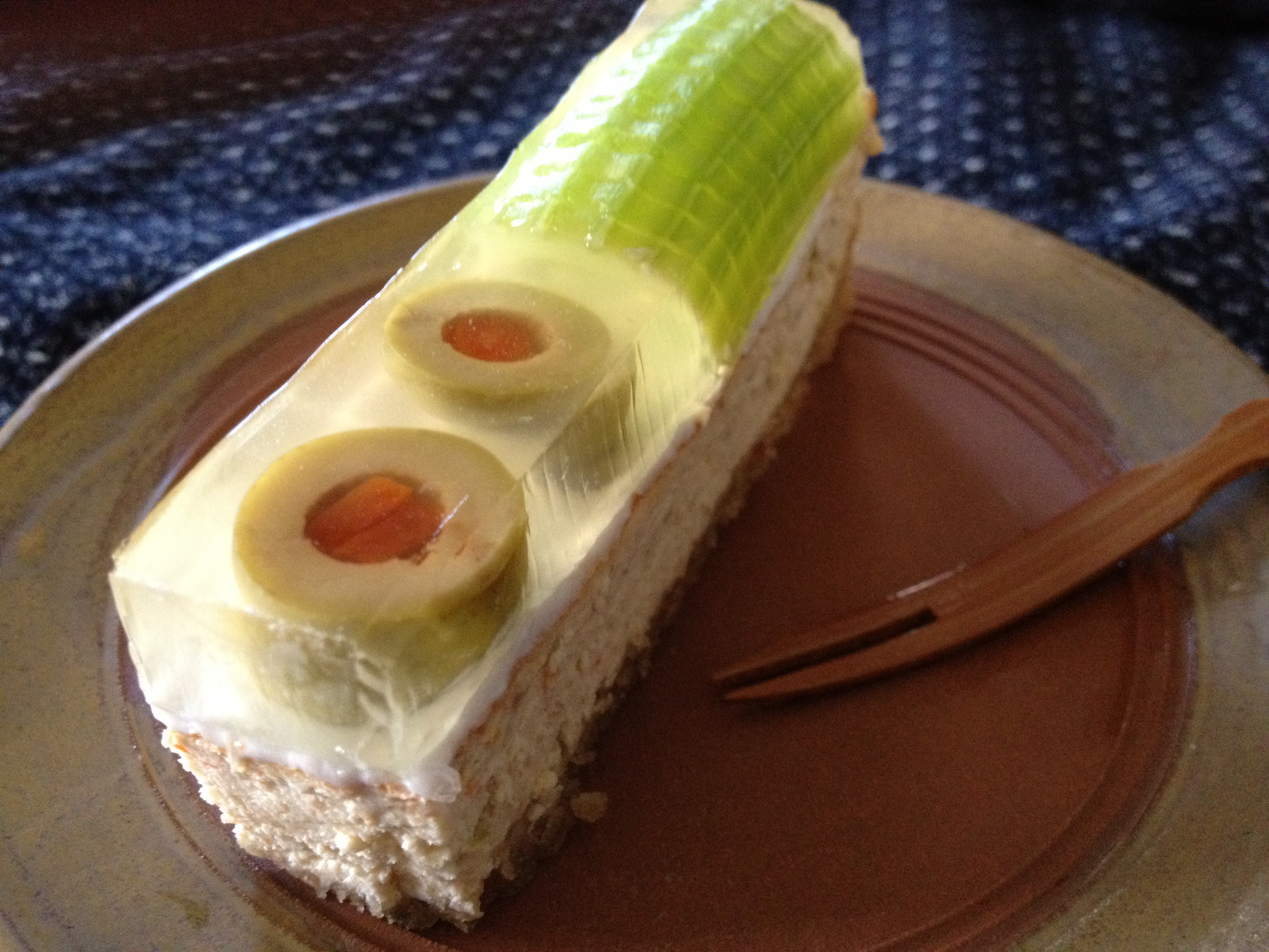 Celery Cheese Pie w/ Lemon Aspic on Thyme Crust Recipe on Food52