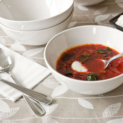 Whole Beet Soup with Lentils and Cumin