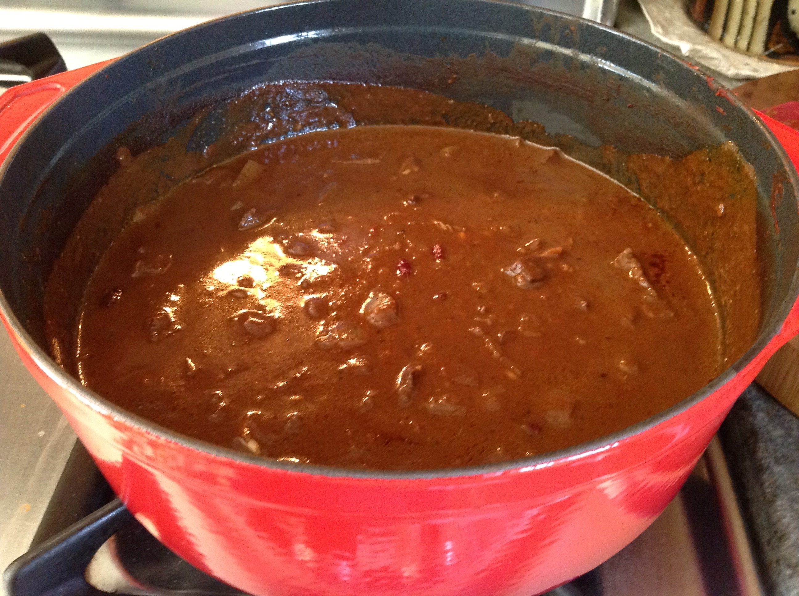 Red Chile Beef recipe on