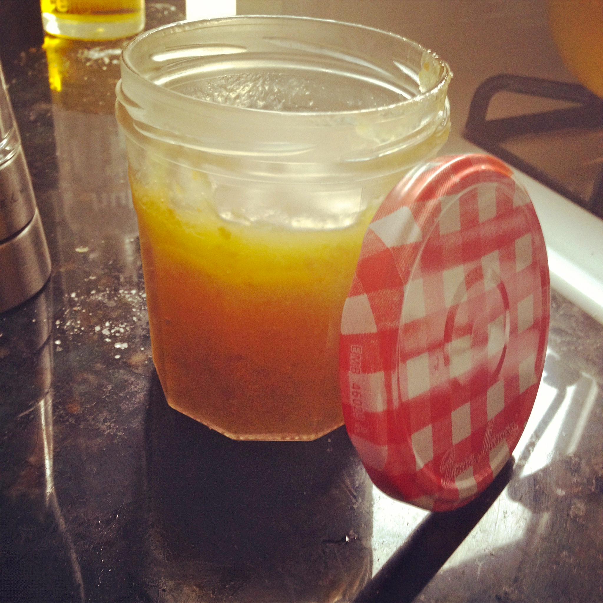 Fall Fruit Compote Ice Cream recipe on