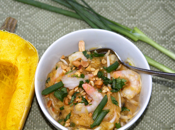 Spaghetti Squash Pad Thai