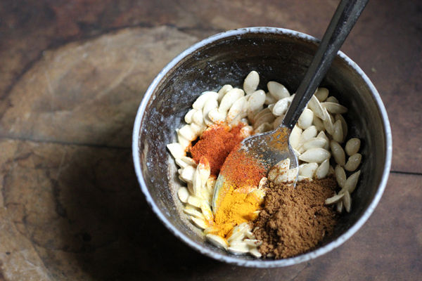 Masala Roasted Pumpkin Seeds