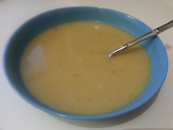 Vegan Celeriac Leek Soup (and Non-Vegan Edits)