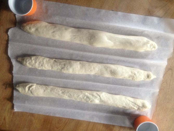 Makeshift "Couche" & HowtoShape High Hydration Sourdough Baguettes