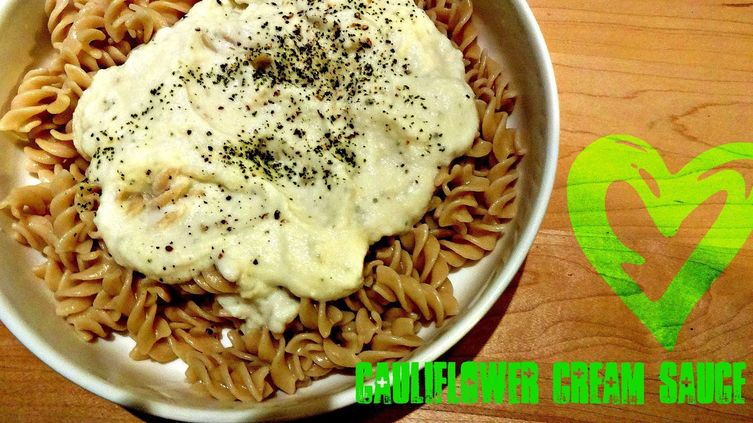 Healthy Cauliflower Cream Sauce for Pasta