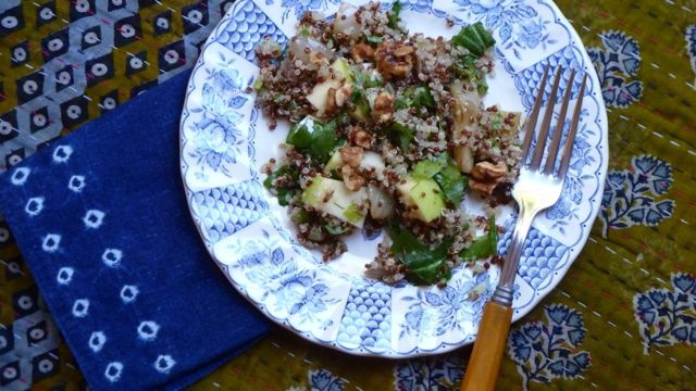 Quinoa Salad with Fennel and Apple