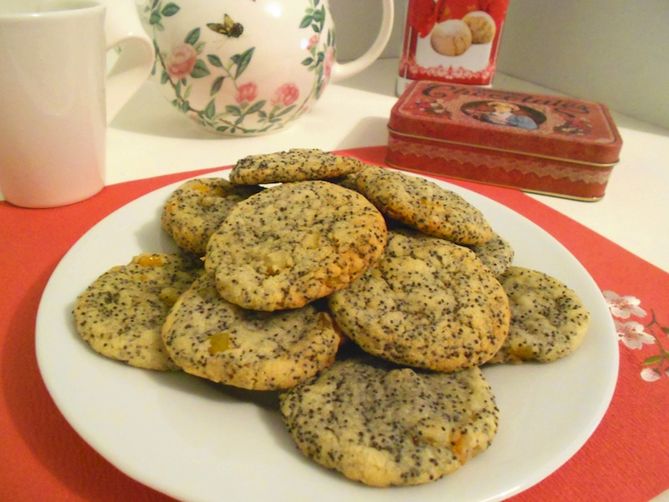Lemon and Poppy seed Cookies