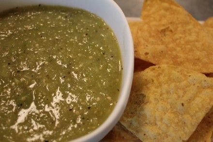 Roasted Tomatillo Salsa