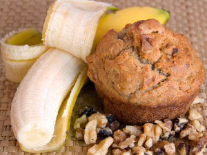 Tuesday Morning Banana Muffins