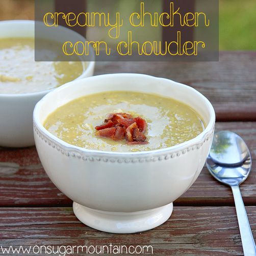Creamy Chicken Corn Chowder
