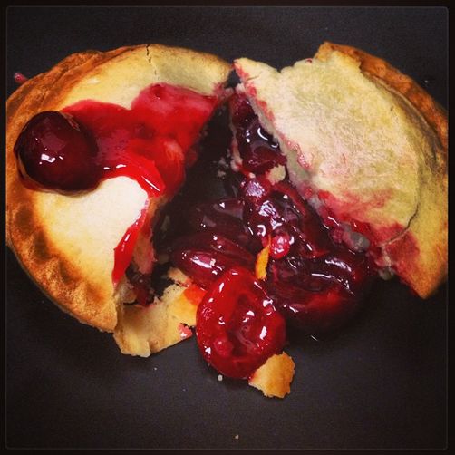 Cherry Vanilla Rum Hand Pies