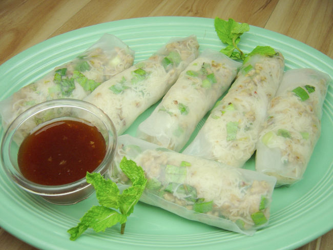 Thai Larb Soft Rolls
