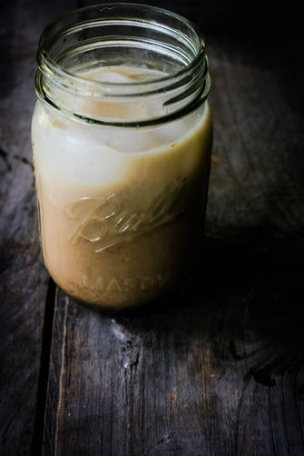 Pumpkin Pie Spiced Ice Coffee