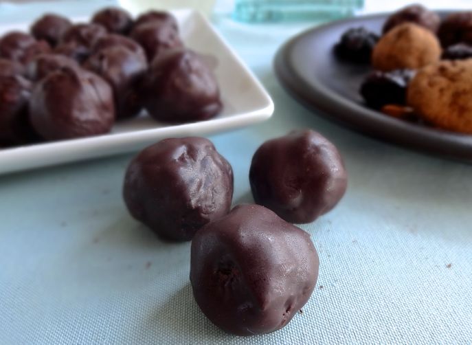 Chocolate Gin Truffles