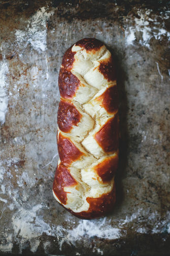 Pretzel Challah