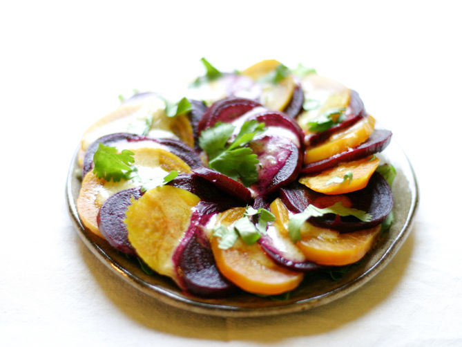 Lemon Dijon Beet Salad