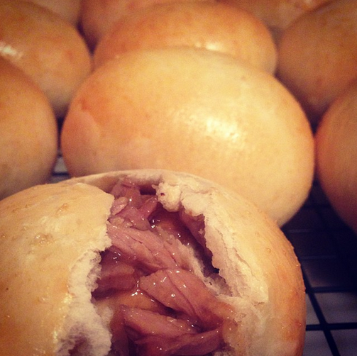 Sweet Spiced Pork Buns