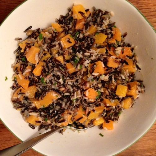 Sweet Potato and Wild Rice Pilaf