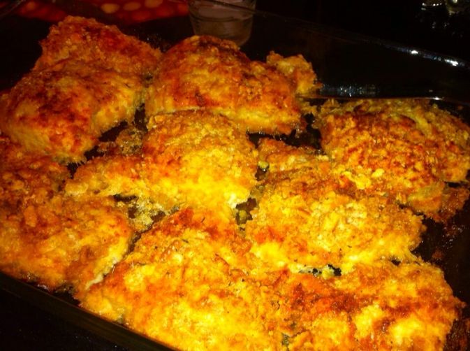 My Oh So Buttery, Crispy & Moist Ritz Cracker Brined Chicken