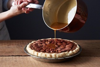 Salted Caramel Chocolate Pecan Pie