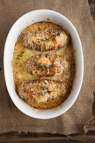 Scalloped Hasselback Potatoes