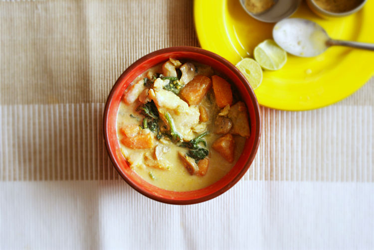 Basa Fish and Sweet Potato Curry