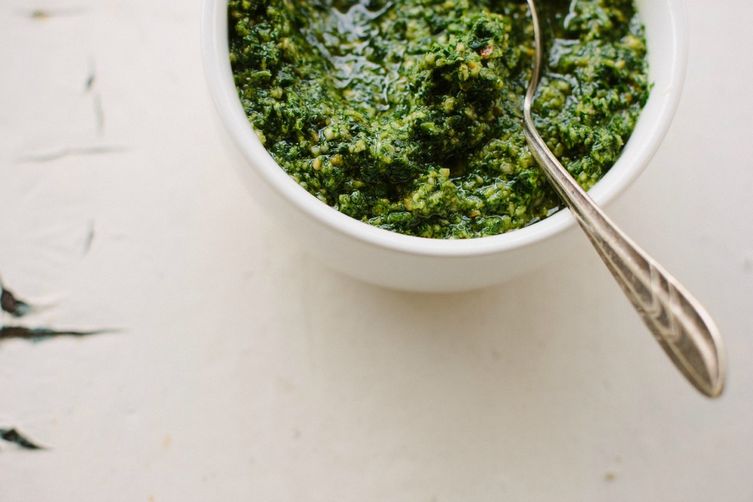 Vegan Kale + Pepita Pesto