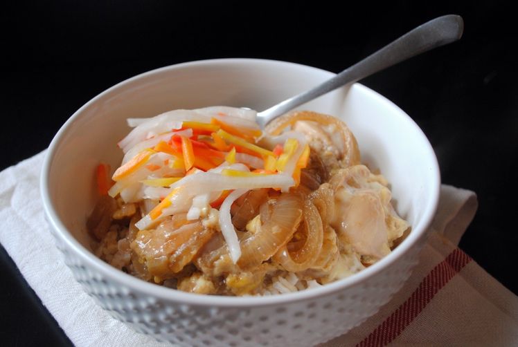Chicken-and-Egg Rice Bowl