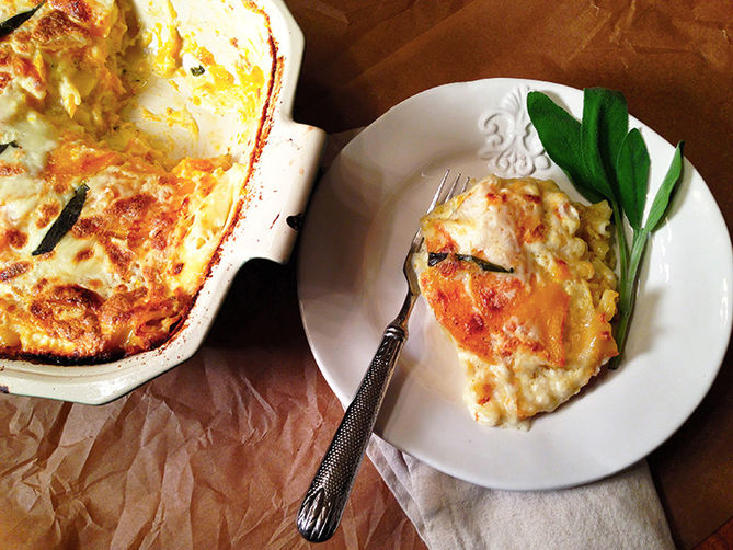 Butternut Squash and Sage Lasagna