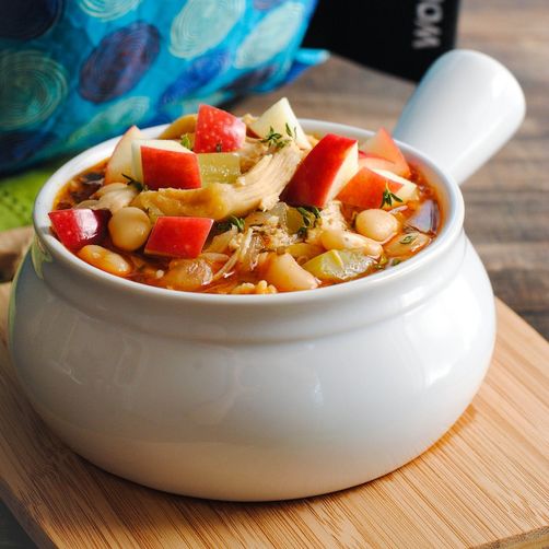 Chicken & Apple Cider Chili