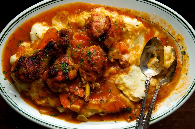 Chicken Legs in Tomato Gravy Recipe on Food52