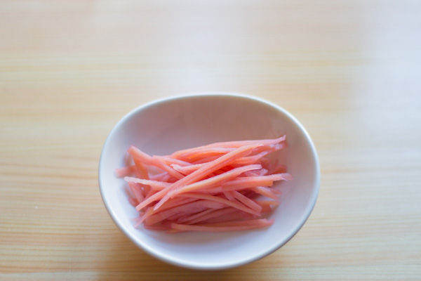 Red Pickled Ginger Beni Shoga Recipe On