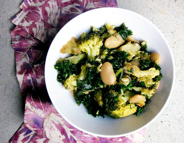 Detox Broccoli Bean Salad