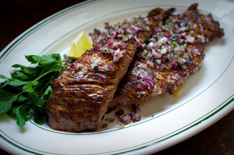 Cuban-Style Skirt Steak with Classic Sour Orange Mojo