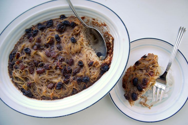 Mama's Lockshen Pudding (Kugle)