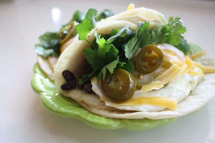 The Ultimate Fried Egg Breakfast Tacos